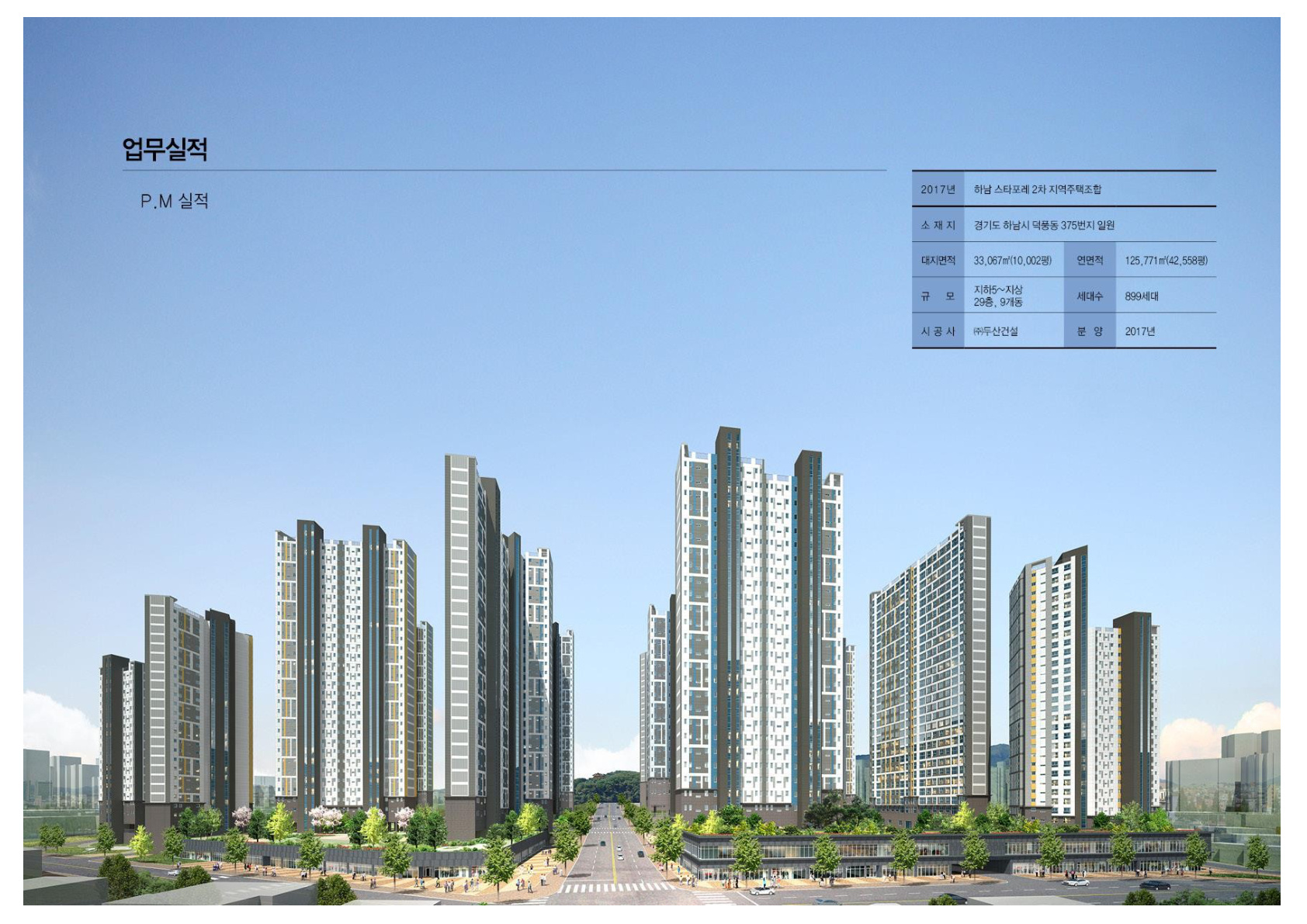 하남 스타포레 2차 조감도