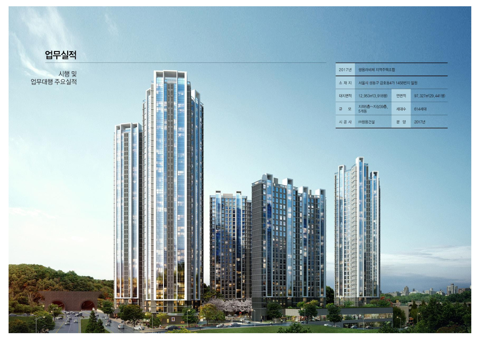 쌍용라비체 조감도